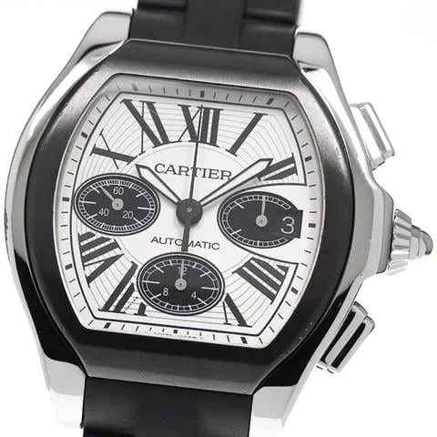 Cartier Roadster W6206020 44mm Stainless steel Silver