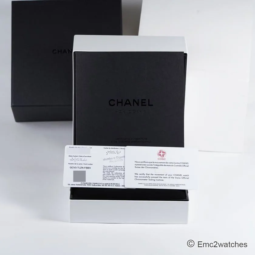 Chanel J12 H5700 38mm White ceramic White 2