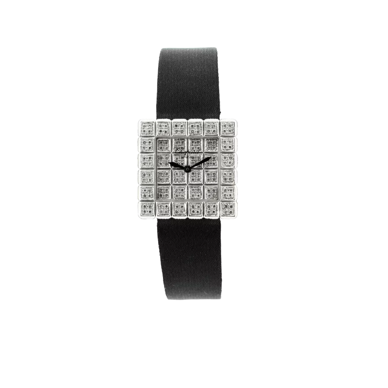 Chopard Ice Cube 7407 25mm White gold Diamond