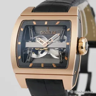 Corum Ti-Bridge Rose gold Skeletonized