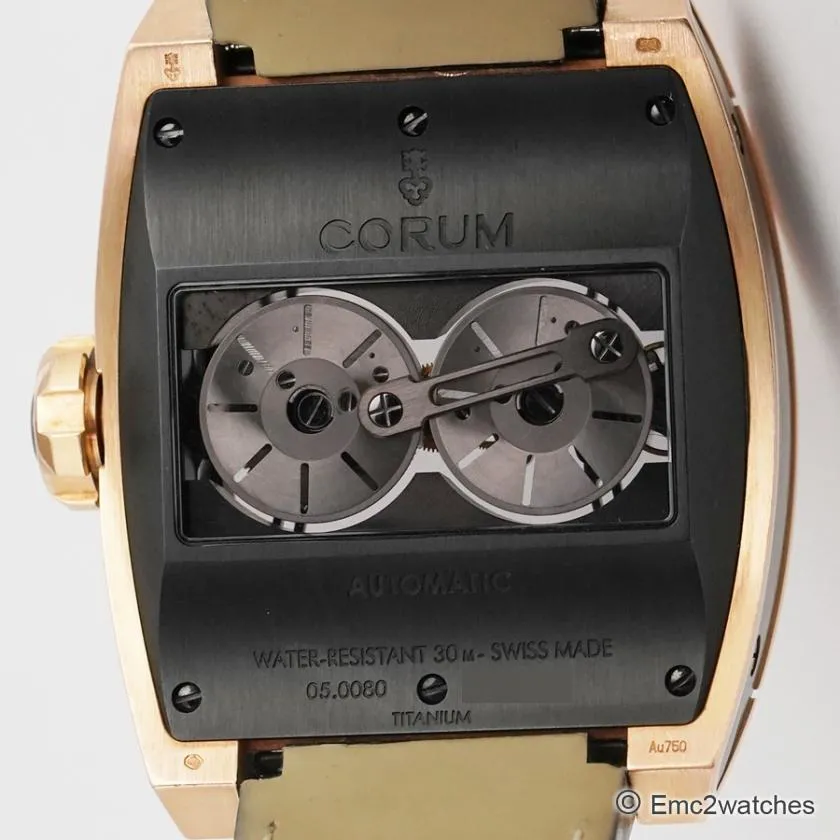 Corum Ti-Bridge 42.5mm Rose gold Skeleton 3