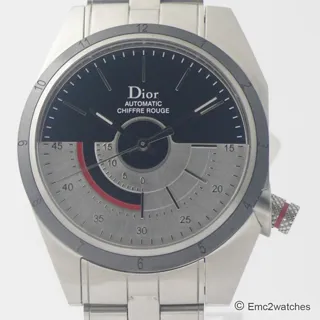 Dior Chiffre Rouge Limited Edition Stainless steel Black