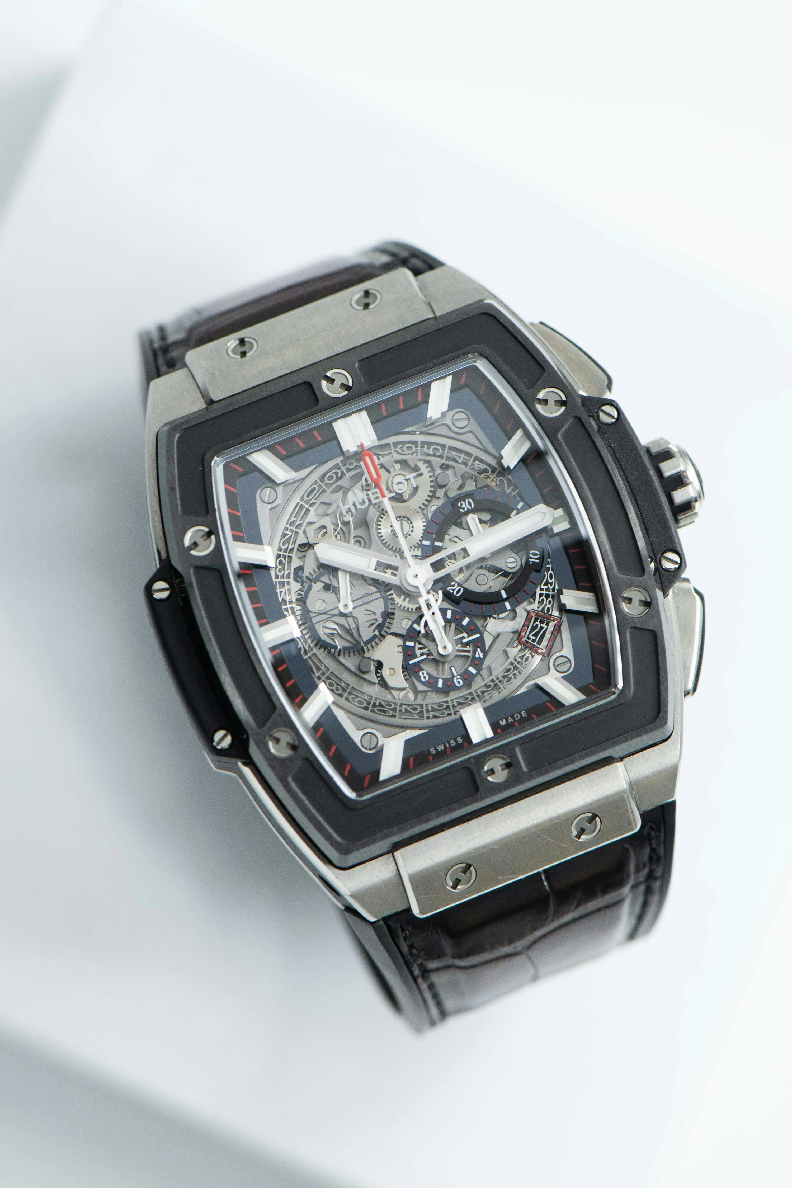 Hublot Spirit of Big Bang 601.NX.0173.LR 45mm Ceramic and Titanium Skeletonized 2