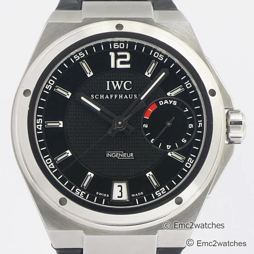 IWC Ingenieur 5005 45.5mm Stainless steel Black