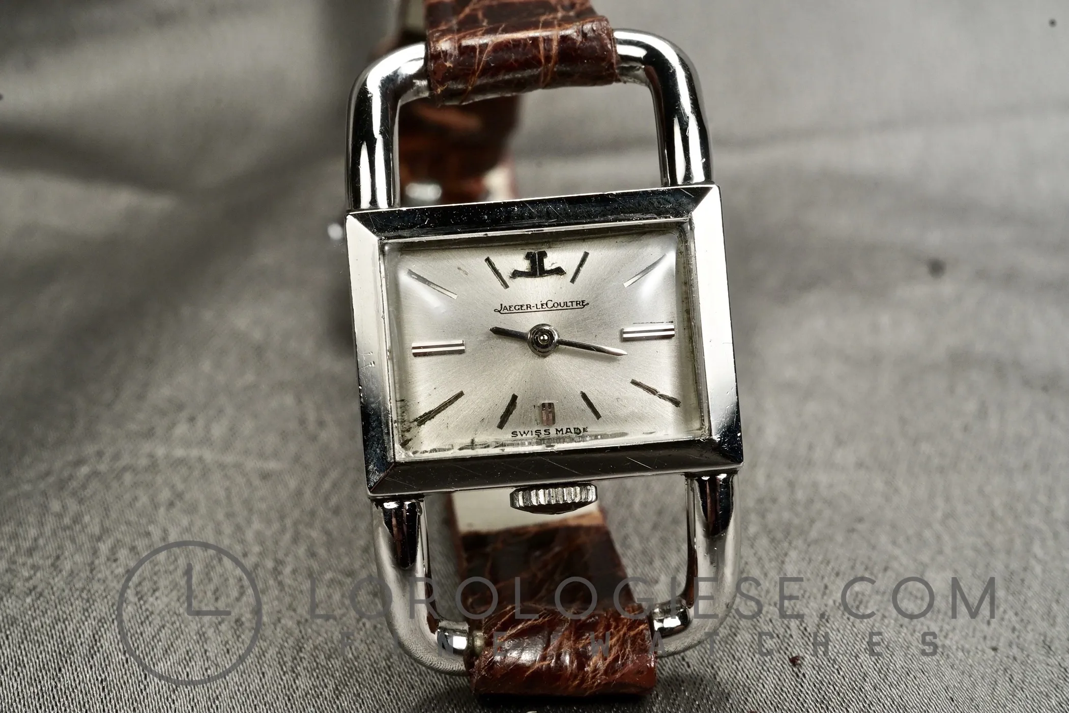 Jaeger-LeCoultre Étrier 1670 20mm Stainless steel Silvered