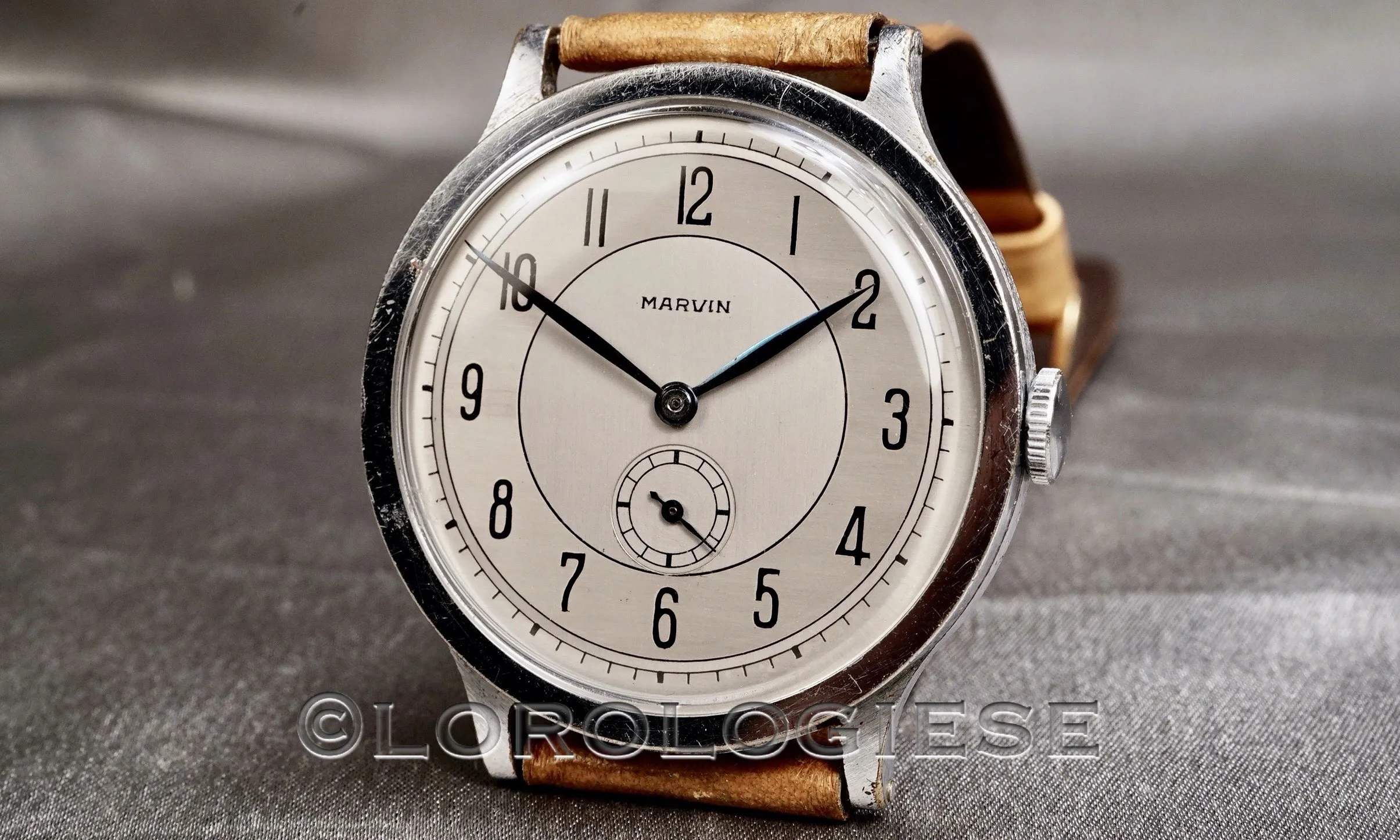 Marvin 40mm chromed Silver 8