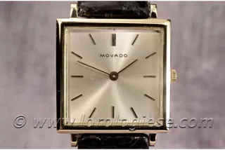 Movado Tank Ultrathin Yellow gold