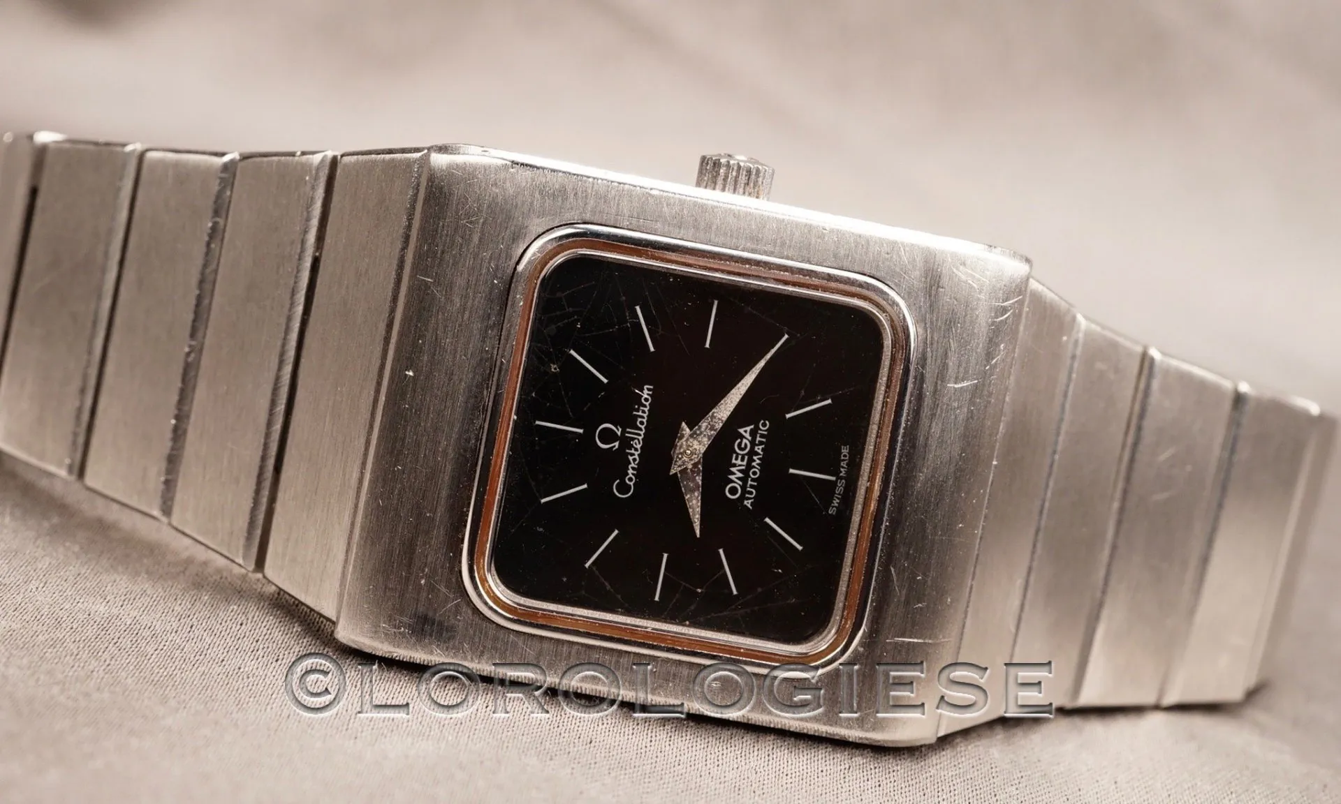 Omega Constellation 555.0012 27.8mm Stainless steel Black