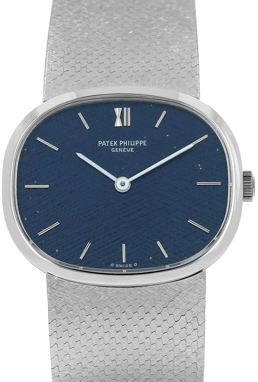 Patek Philippe Golden Ellipse 3545/2 32mm White gold Blue