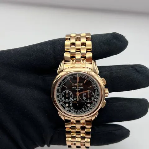 Patek Philippe Perpetual Calendar Chronograph 5270/1R-001 41mm Rose gold Black 8