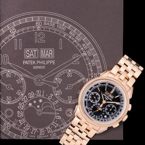 Patek Philippe Perpetual Calendar Chronograph 5270/1R-001 41mm Rose gold Black 2