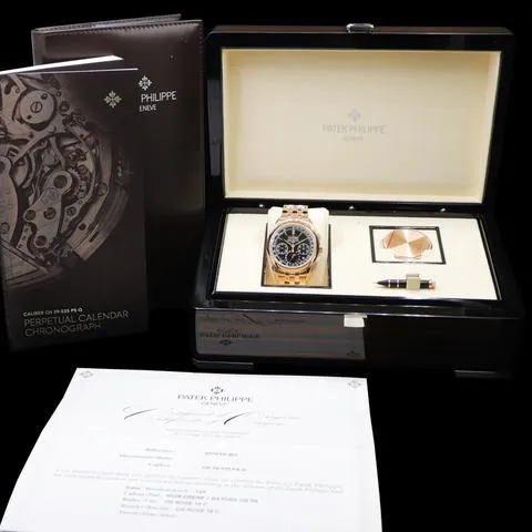 Patek Philippe Perpetual Calendar Chronograph 5270/1R-001 41mm Rose gold Black 5