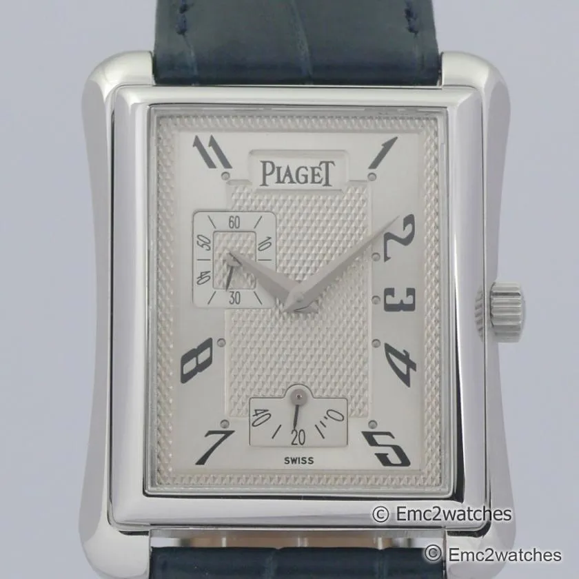 Piaget Emperador 32mm White gold Silvered