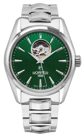 Roamer Searock 984985 41 75 20 42mm Stainless steel Green