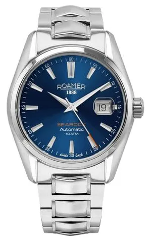 Roamer Searock 210665 41 45 20 42mm Stainless steel Blue