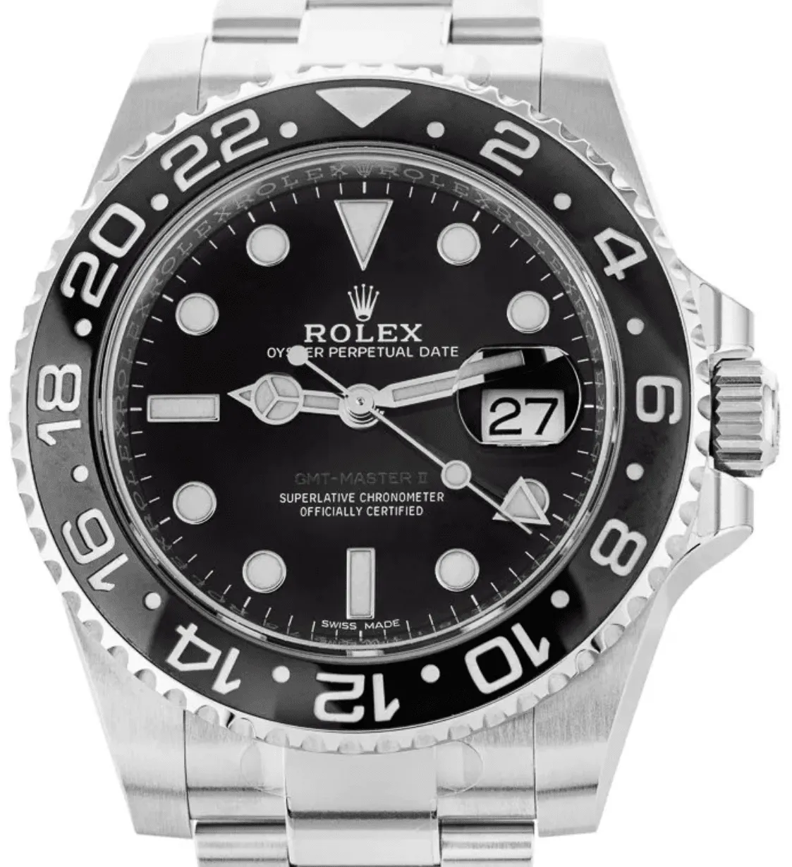 Rolex GMT-Master II 166710 40mm Stainless steel Black