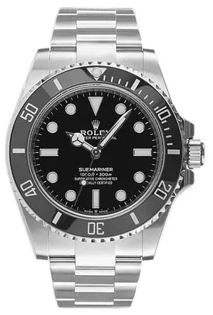 Rolex Submariner 124060 41mm Stainless steel Black