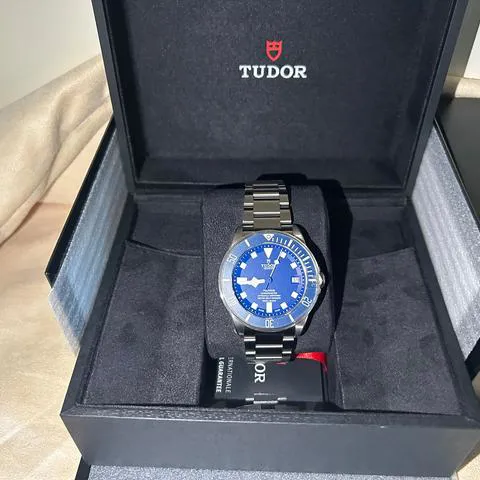 Tudor Pelagos M25600TB-0001 42mm Titanium and Stainless steel Blue