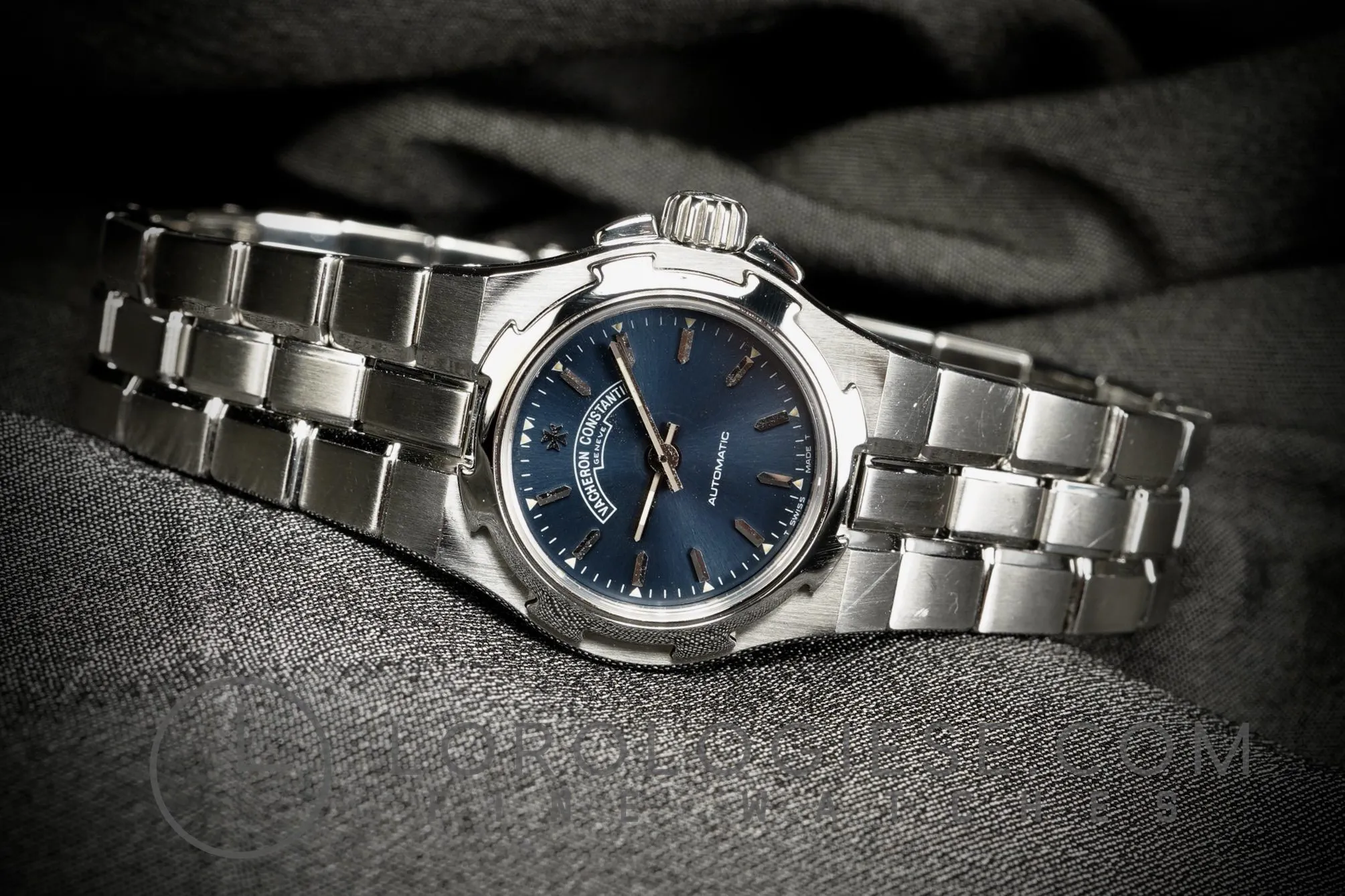 Vacheron Constantin Overseas 12050-16050 26mm Stainless steel Blue