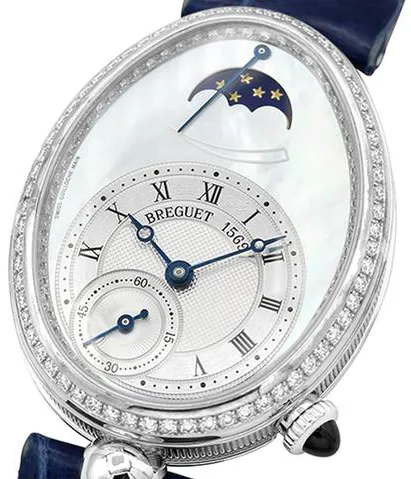 Breguet Reine de Naples 8908BB/52/864.D00D 36.5mm White gold White 7