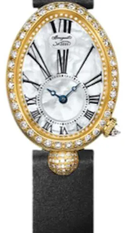 Breguet Reine de Naples 8928BA/51/844 DD0D 33mm Yellow gold Mother-of-pearl