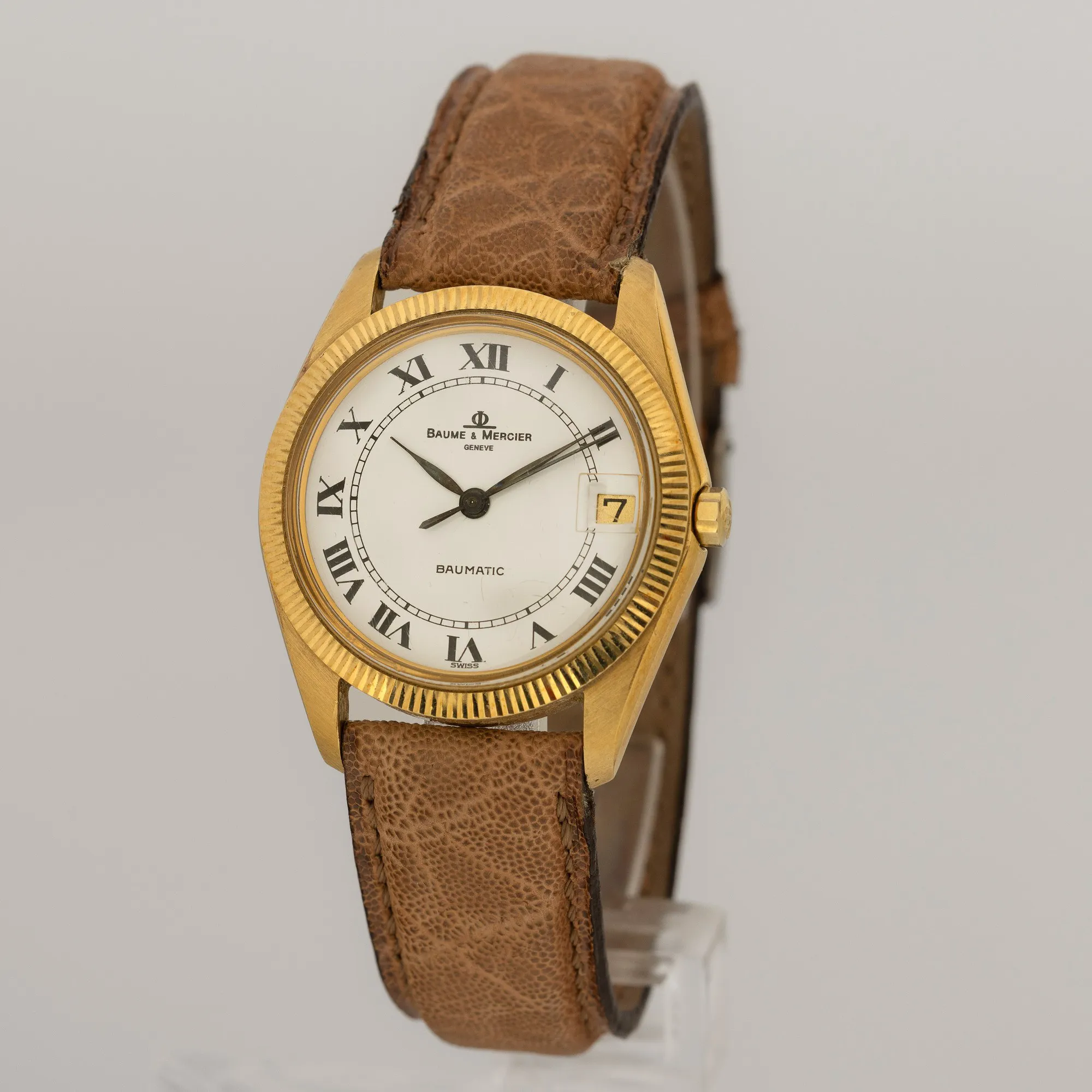 Baume & Mercier Baumatic 36mm Yellow gold White 1