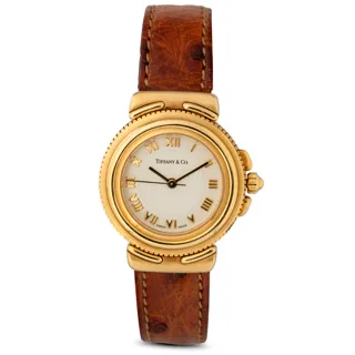 Tiffany Intaglio 26mm Yellow gold White