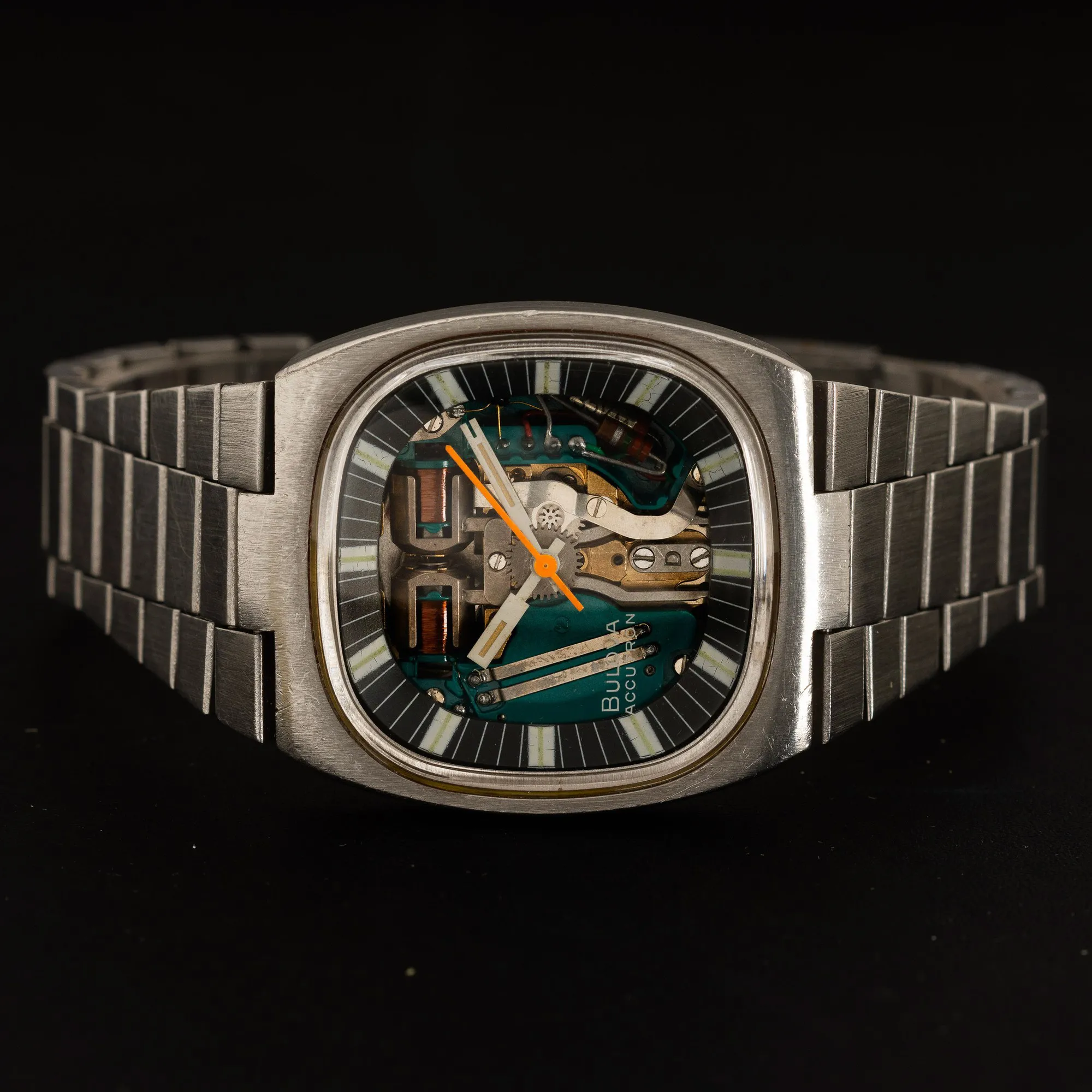 Bulova Accutron Spaceview 38mm Stainless steel Skeletonized 2