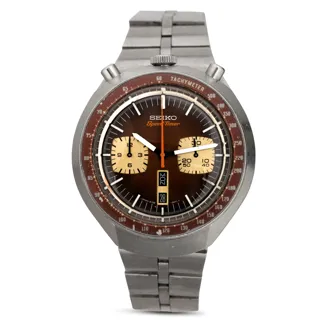 Seiko Bullhead Stainless steel Brown