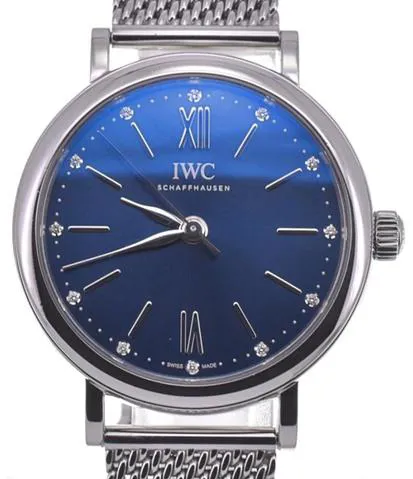 IWC Portofino IW357404 34mm Steel Blue
