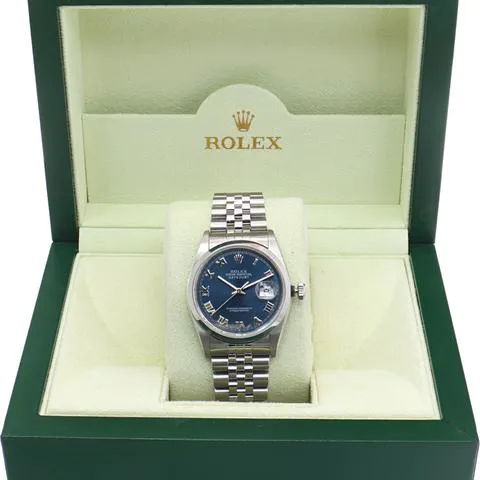 Rolex Datejust 36 16200 36mm Stainless steel Blue 4