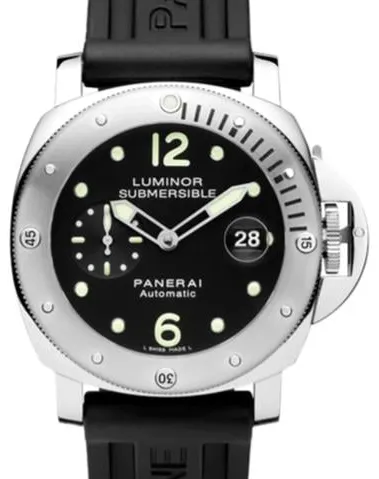 Panerai Submersible PAM 00024 44mm Stainless steel Black