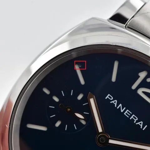 Panerai Luminor Marina PAM 01123 38mm Stainless steel Blue 9