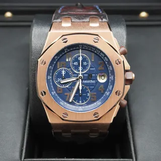 Audemars Piguet Royal Oak Offshore 26365OR Rose gold Blue