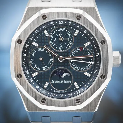 Audemars Piguet Royal Oak Perpetual Calendar 26574ST.OO.1220ST.02 41mm Stainless steel Blue 1