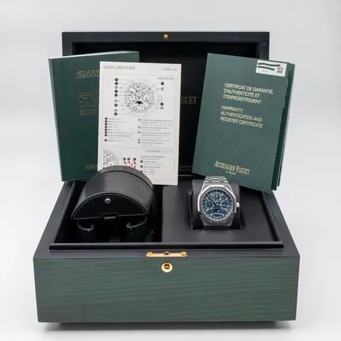 Audemars Piguet Royal Oak Perpetual Calendar 26574ST.OO.1220ST.02 41mm Stainless steel Blue 11