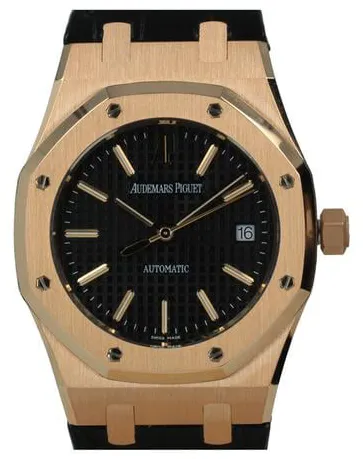 Audemars Piguet Royal Oak 15300OR.OO.D002CR.01 39mm Rose gold Black 1