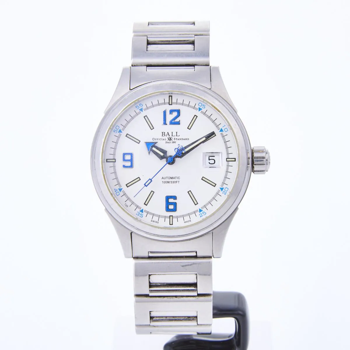 Ball Fireman Racer NM2088C.7114152 40mm Stainless steel White