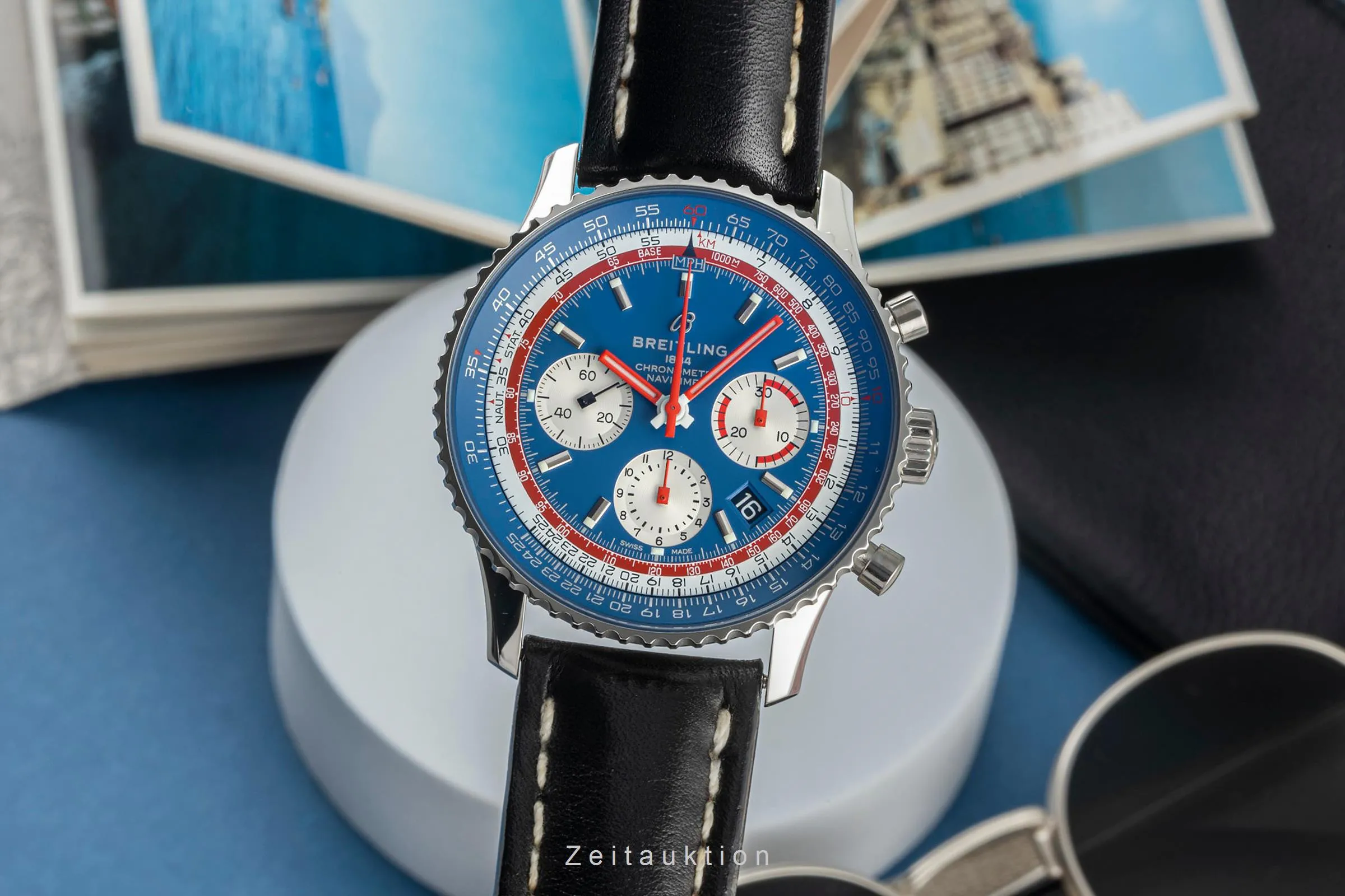 Breitling Navitimer AB01212B1C1X1 43mm Steel Blue