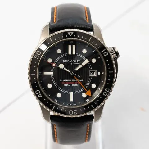 Bremont Supermarine S500/BK Stainless steel Black