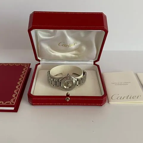 Cartier 21 Must de Cartier W10109T2 28mm Stainless steel Silver