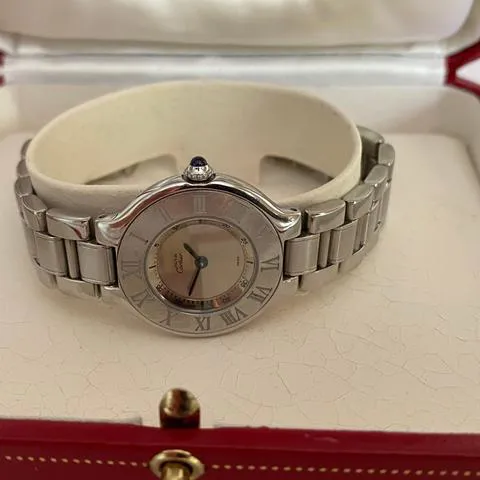 Cartier 21 Must de Cartier W10109T2 28mm Stainless steel Silver 1