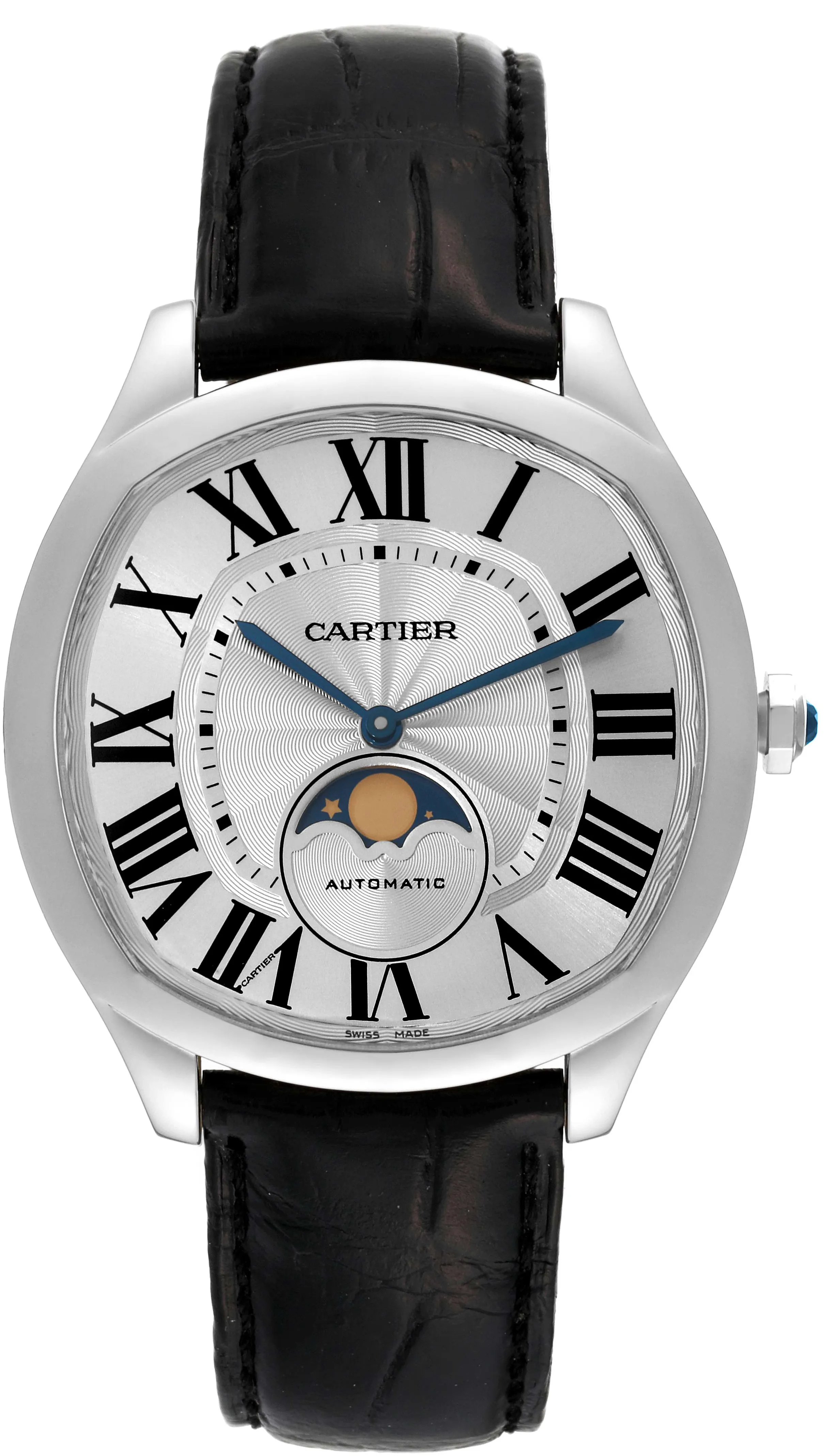 Cartier Drive de Cartier WSNM0008 40mm Stainless steel Silver Guilloche 1