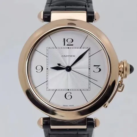 Cartier Pasha W3019351 42mm Rose gold White