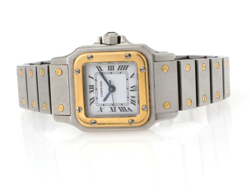 Cartier Santos 0902 24mm Stainless steel and gold-plated