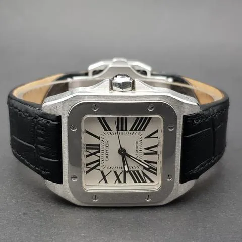 Cartier Santos 2878 33mm Stainless steel White 3