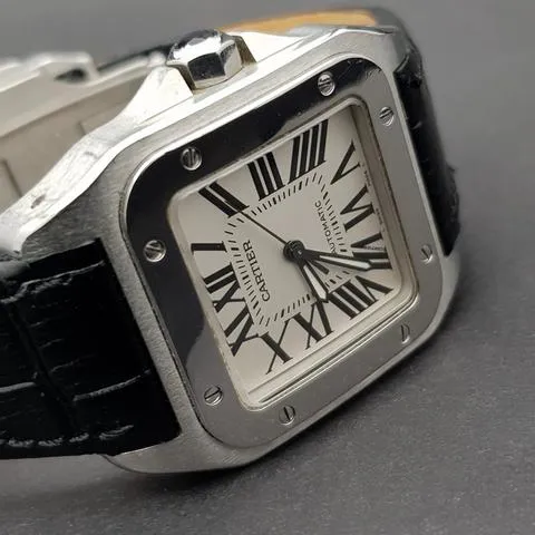 Cartier Santos 2878 33mm Stainless steel White 7