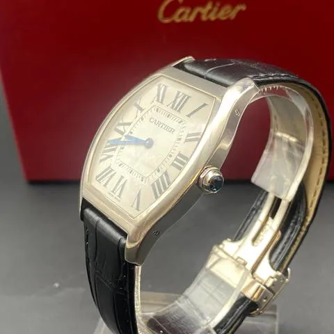 Cartier Tortue WGTO0003 White gold Silver 2