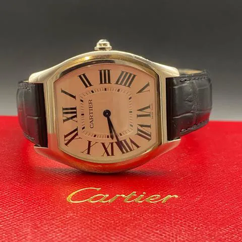 Cartier Tortue WGTO0003 White gold Silver 4