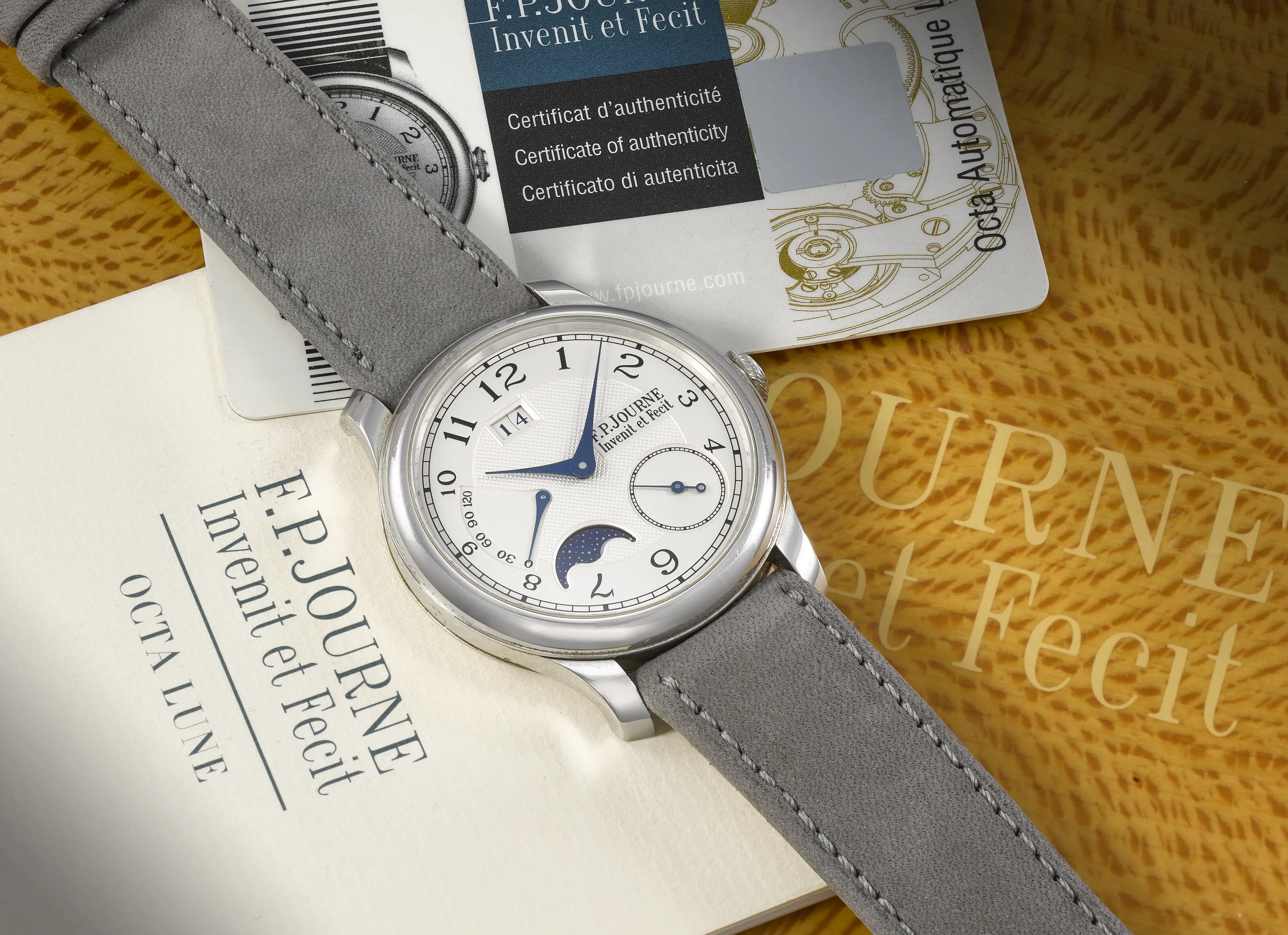 F.P. Journe Octa Automatique Lune 40mm Platinum Silver 2